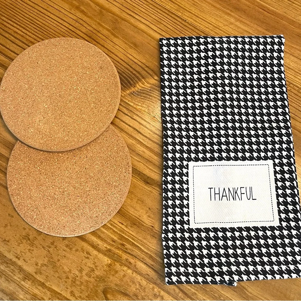 Tea Towel, Towel & Two Hot Pads